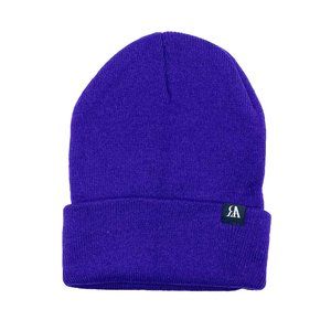 Deep / Dark Purple Simple Beanie / Tuque